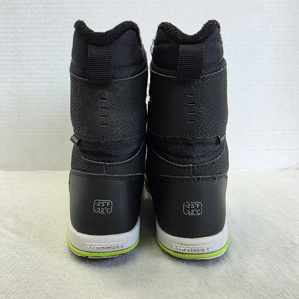 Merrell‎ Boys Snow Boots size 4M Snow Bank Winter Waterproof